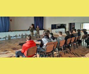 13 лютого пройшла зустріч з  військовими парамедиками.тема 